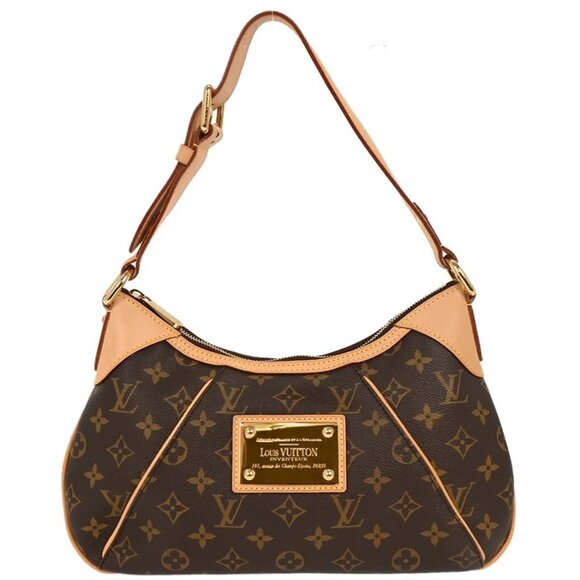Louis Vuitton Monogram Thames PM Hobo Handbag M56384 MI4029 166673 - Picture 1 of 9